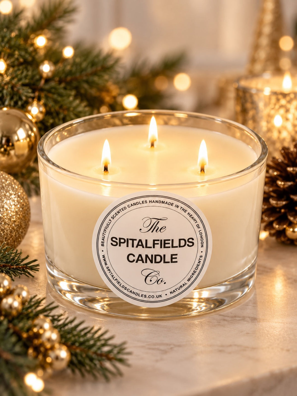 Orange & Clove 3 Wick Candle