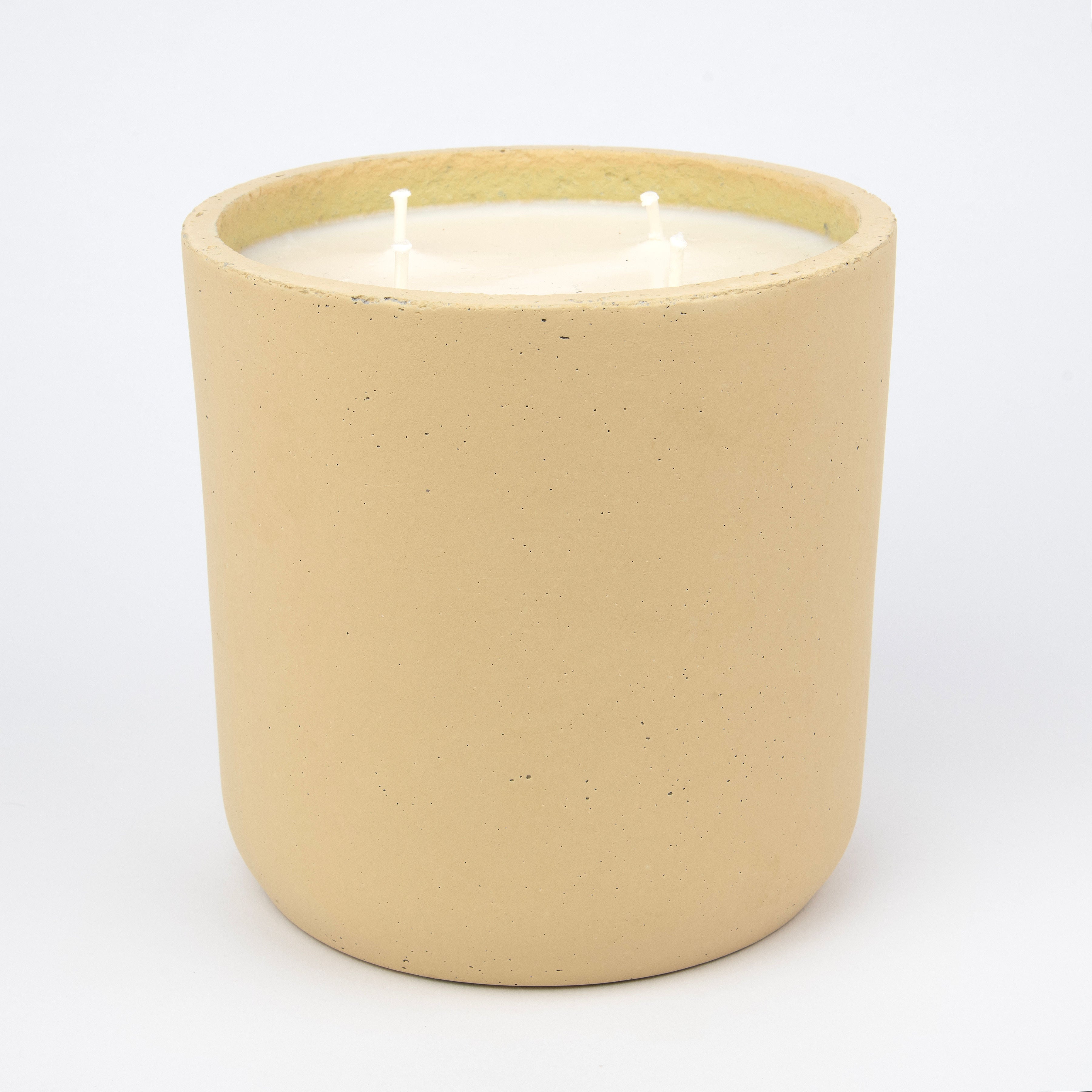 Cream Concrete 4 Wick Candle