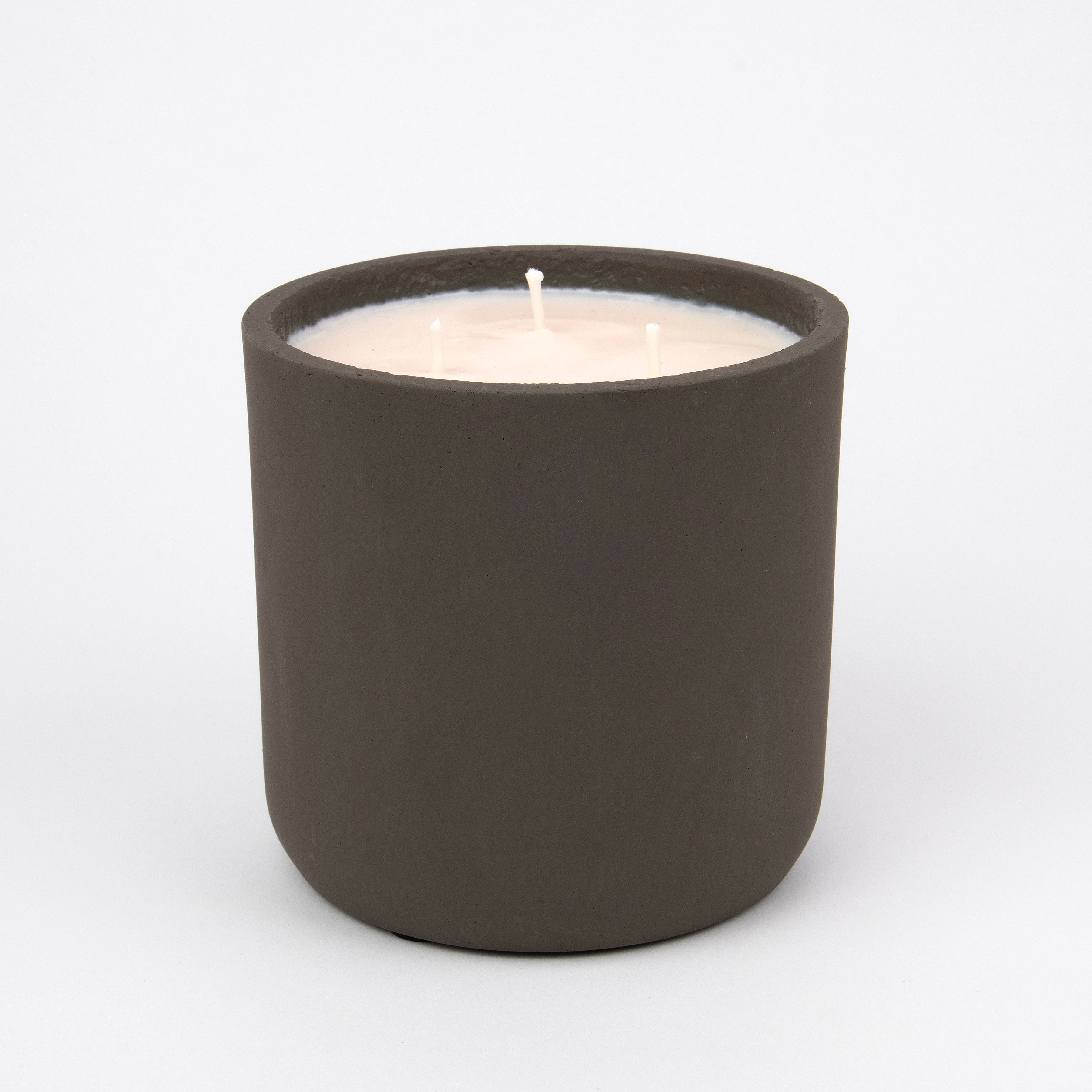 Grey Concrete 3 Wick Candle