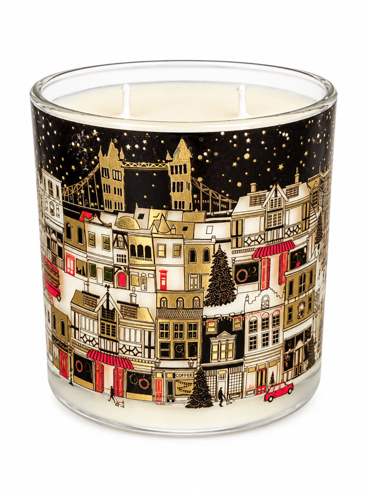 London at Christmas Orange & Clove Double Wick Candle