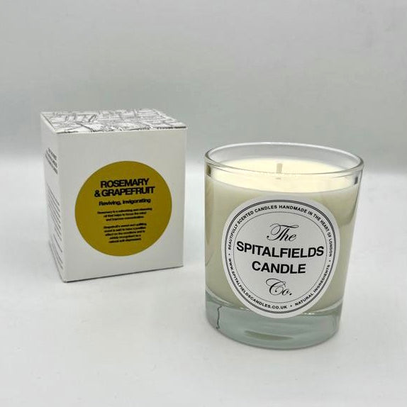 Rosemary & Grapefruit Natural Candle Spitalfields Candle Company