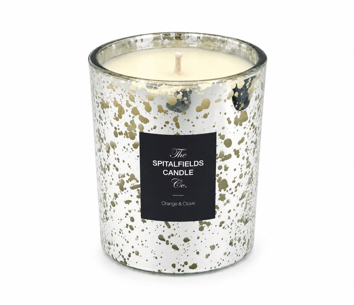 Silver Single Wick Candle