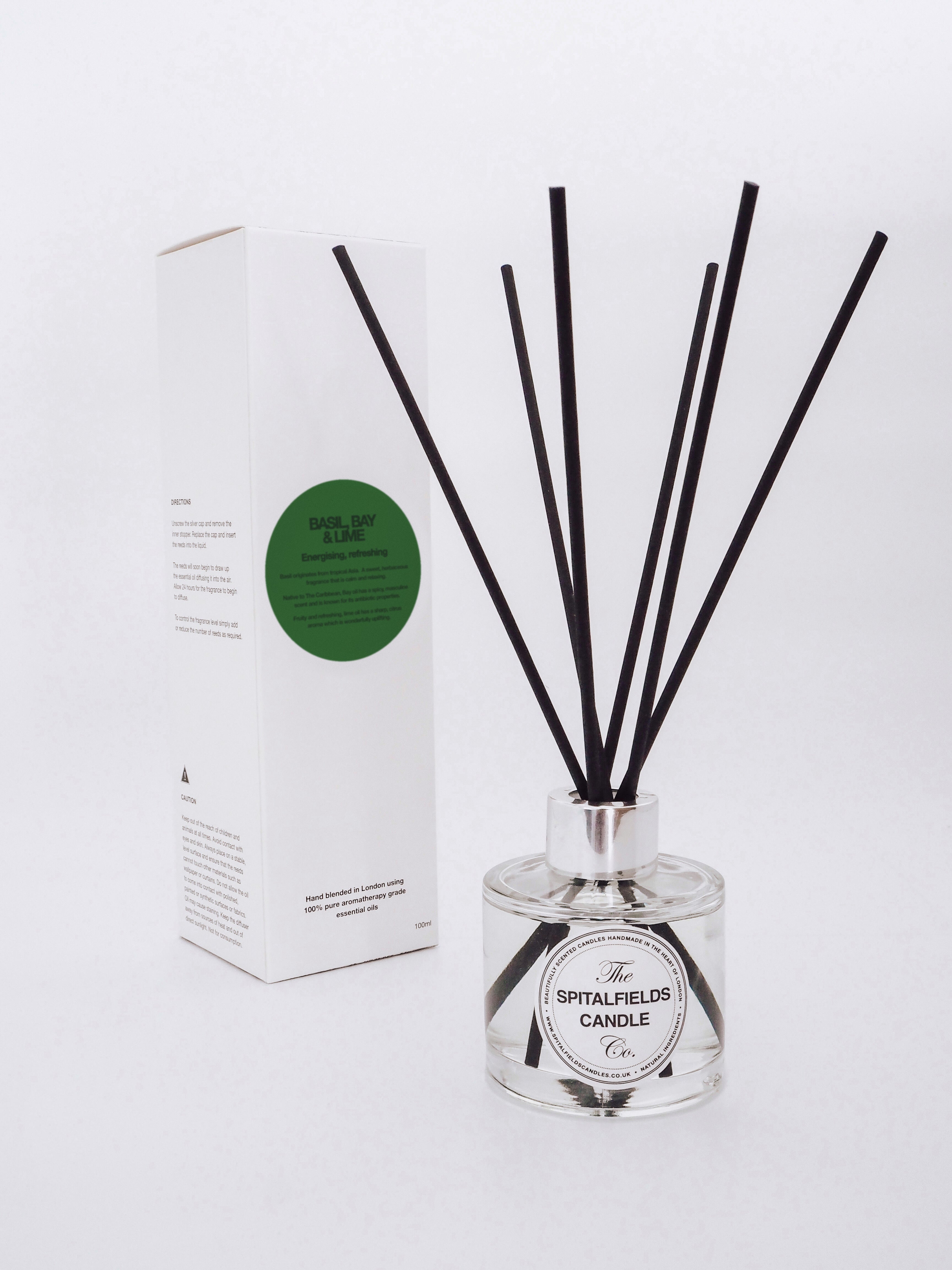 Basil, Bay & Lime Reed Diffuser