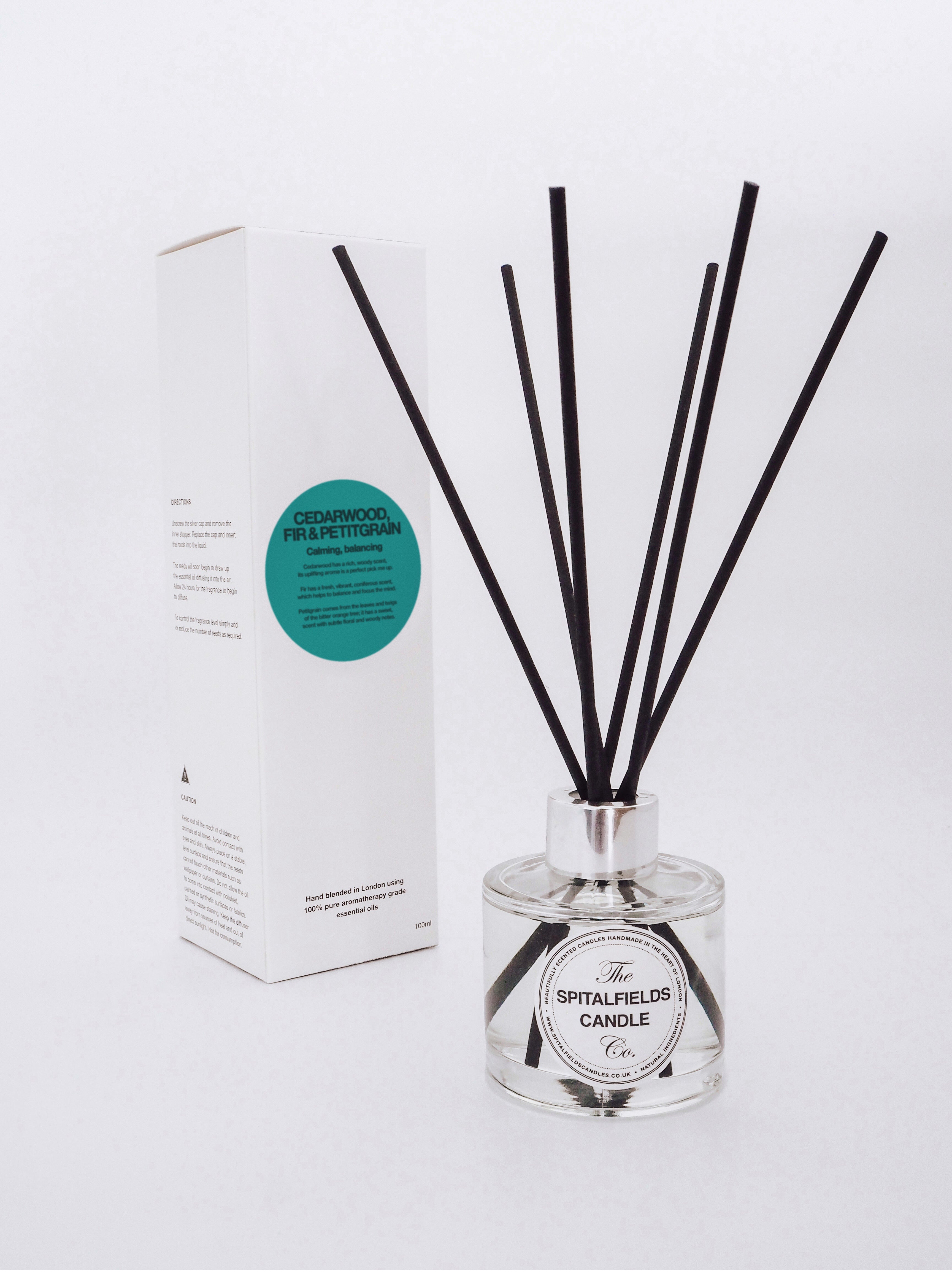 Cedarwood, Fir & Petitgrain Reed Diffuser