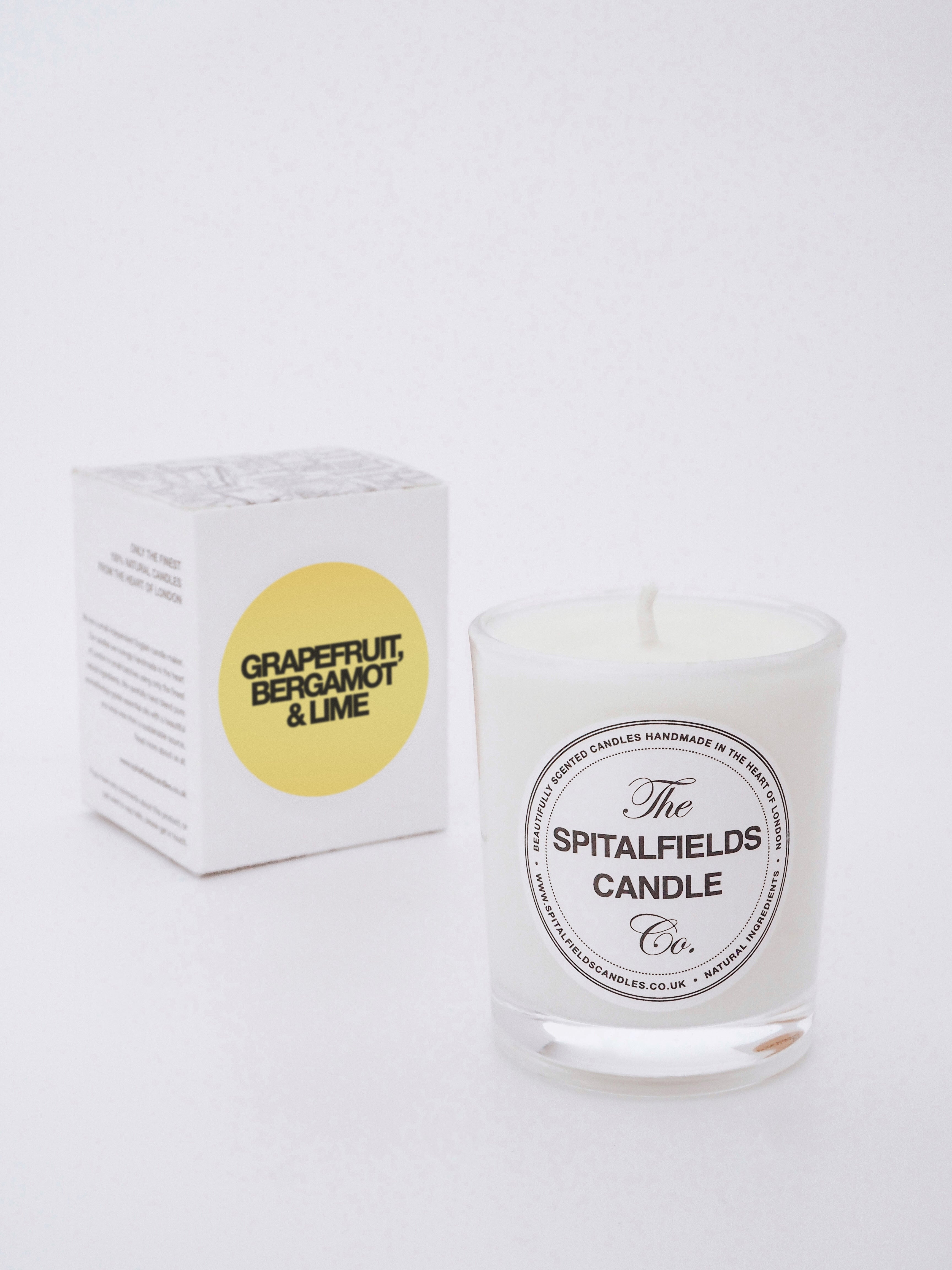 Grapefruit, Bergamot & Lime Natural Candle