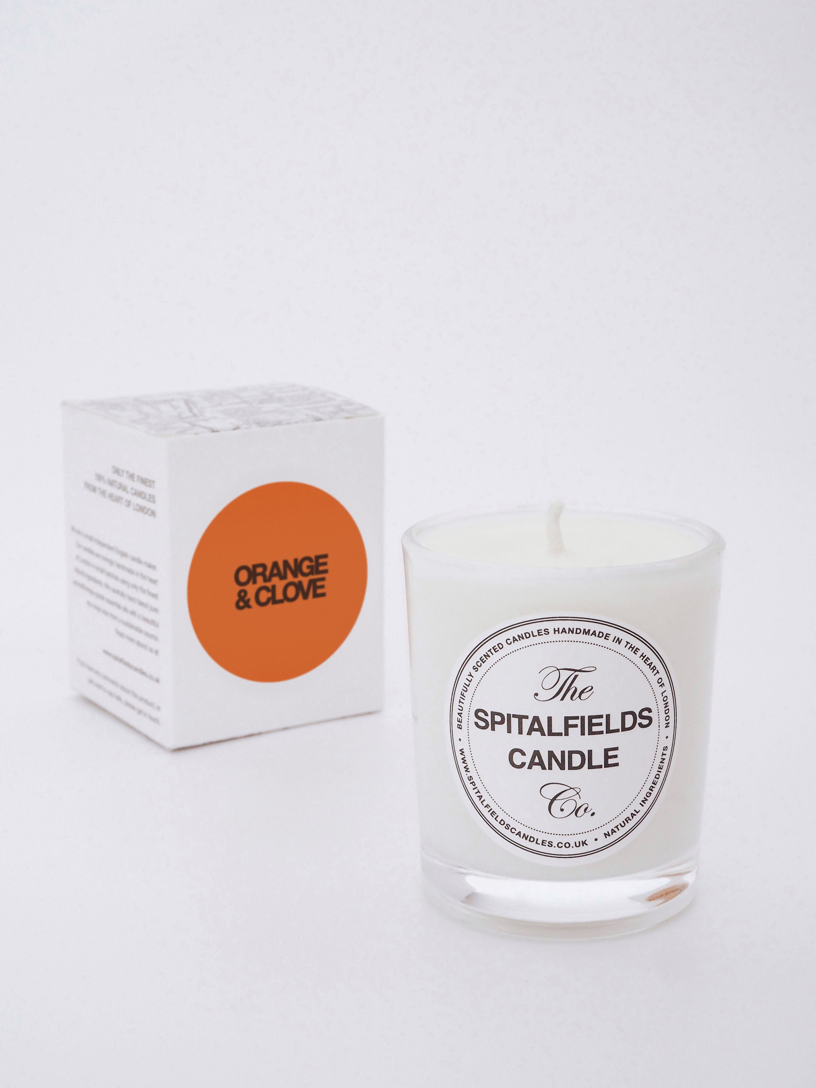 Orange & Clove Natural Candle