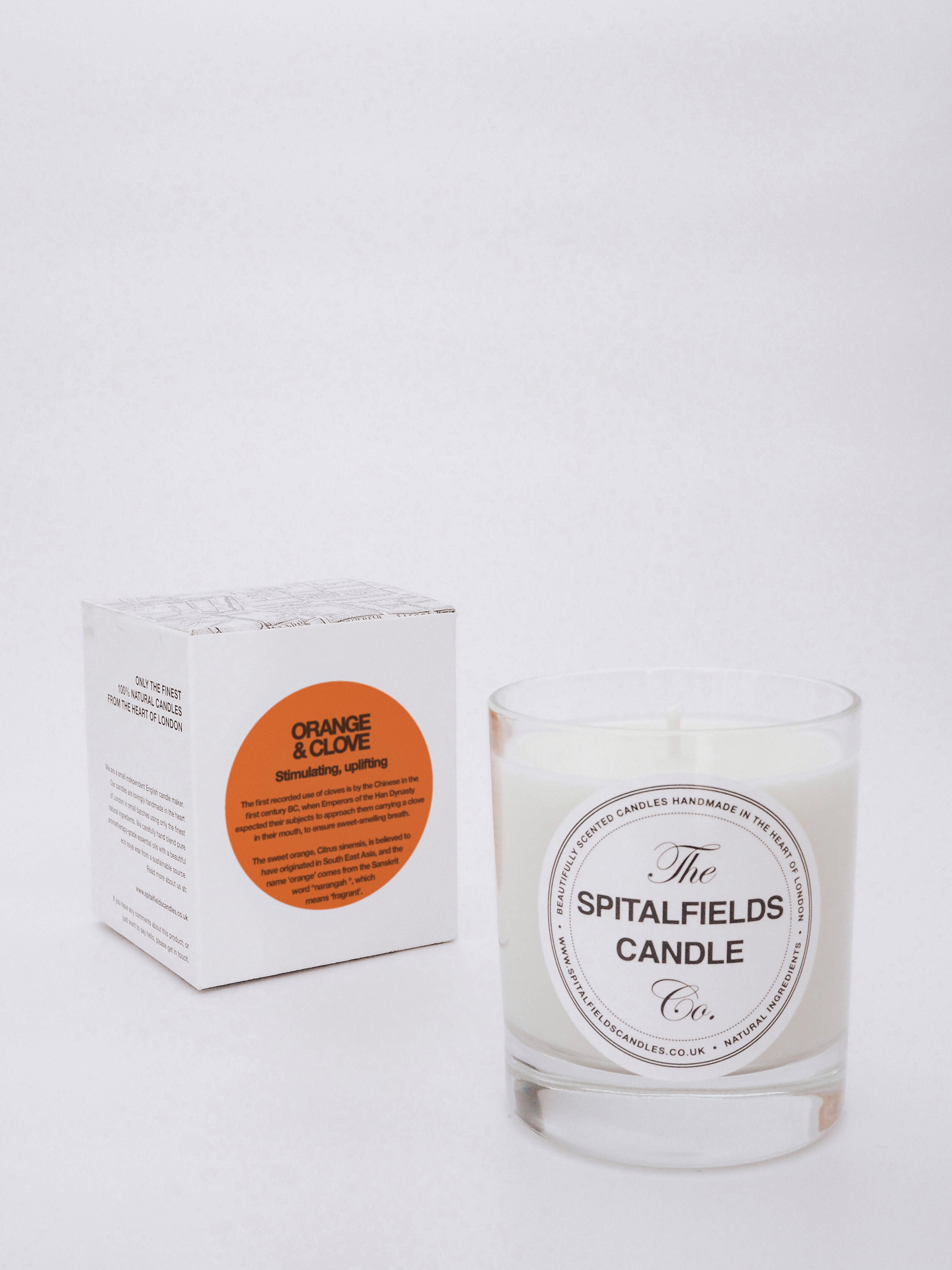 Orange & Clove Natural Candle