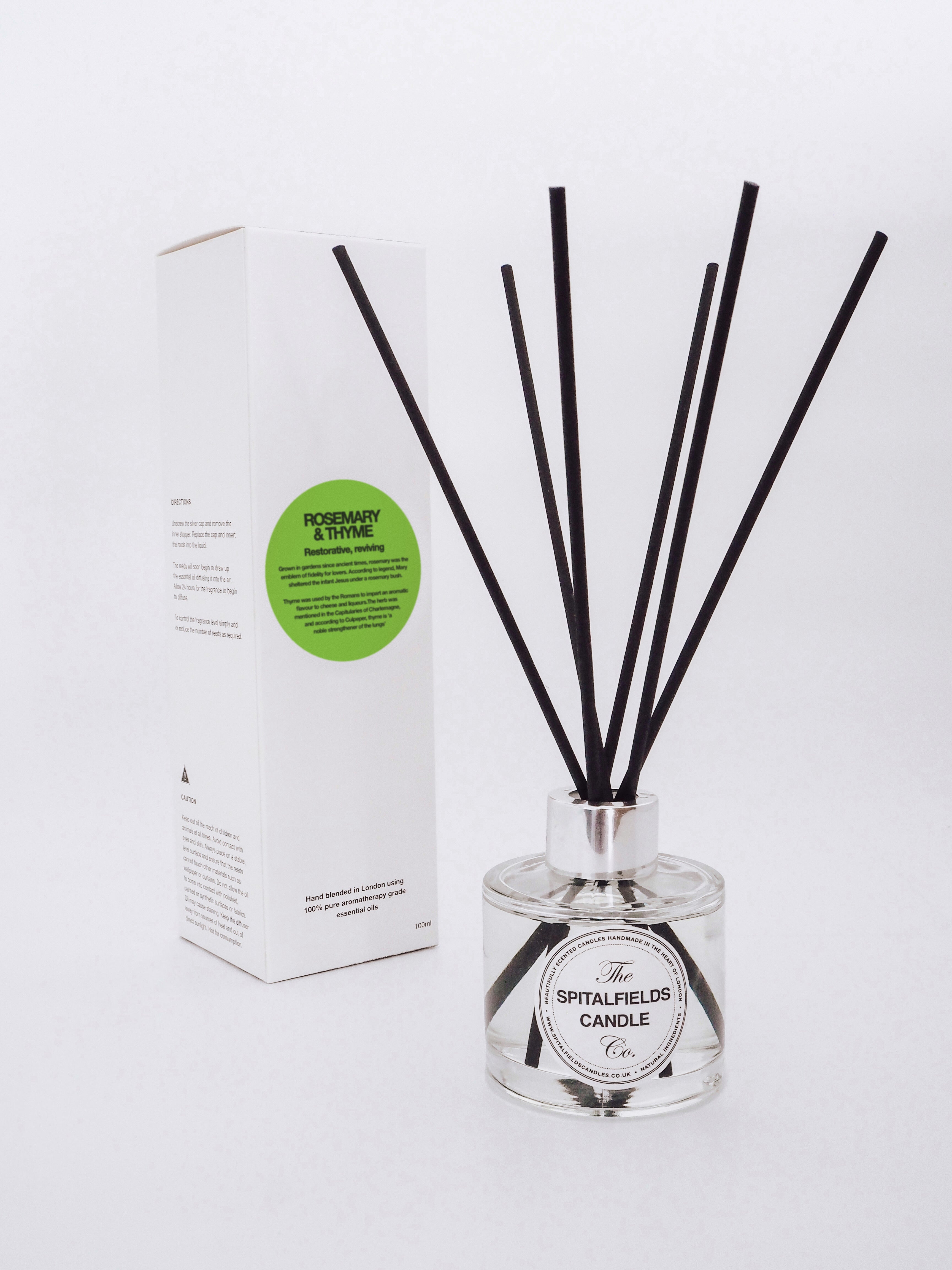 Rosemary & Thyme Natural Reed Diffuser