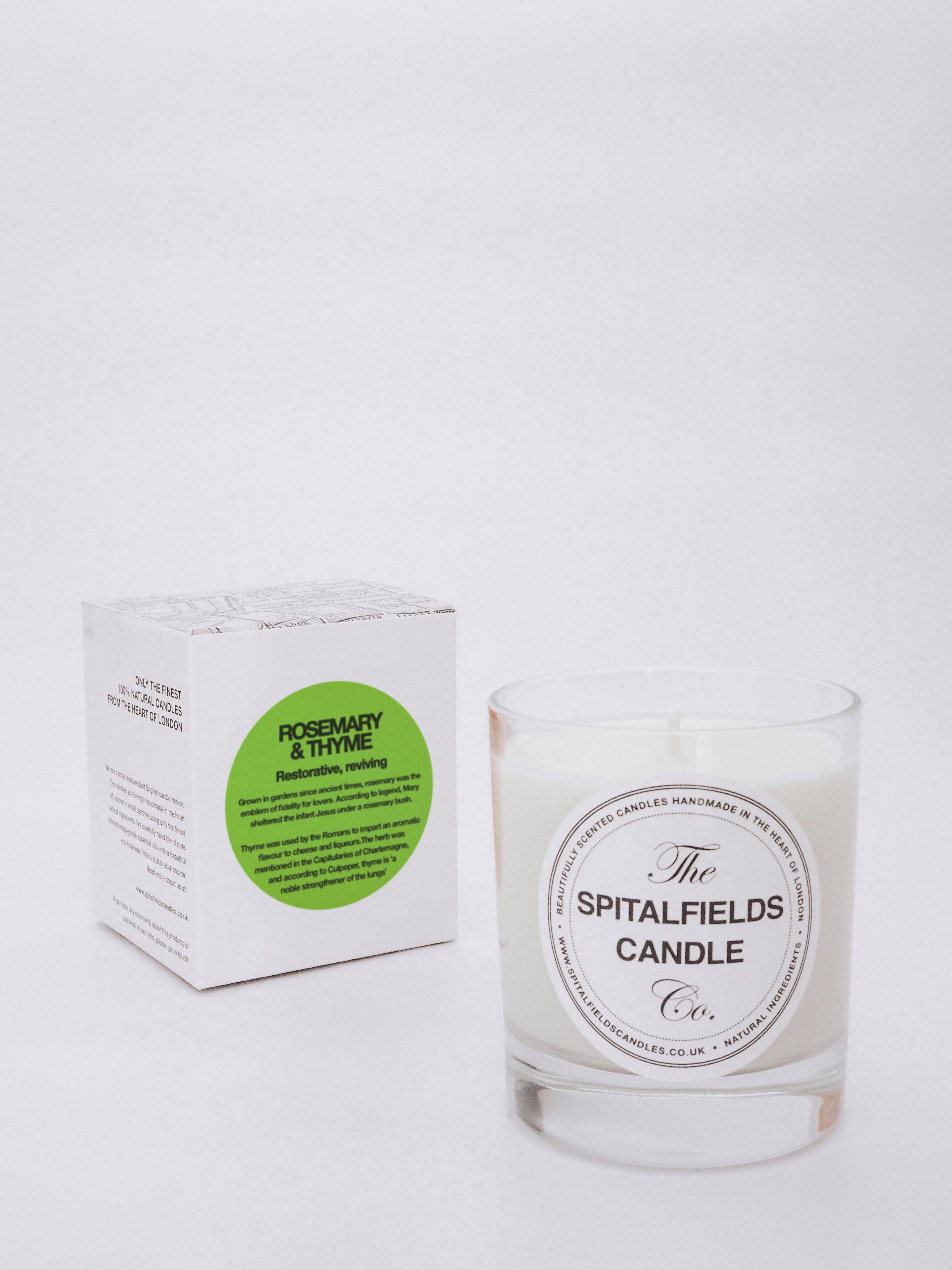 Rosemary & Thyme Natural Candle