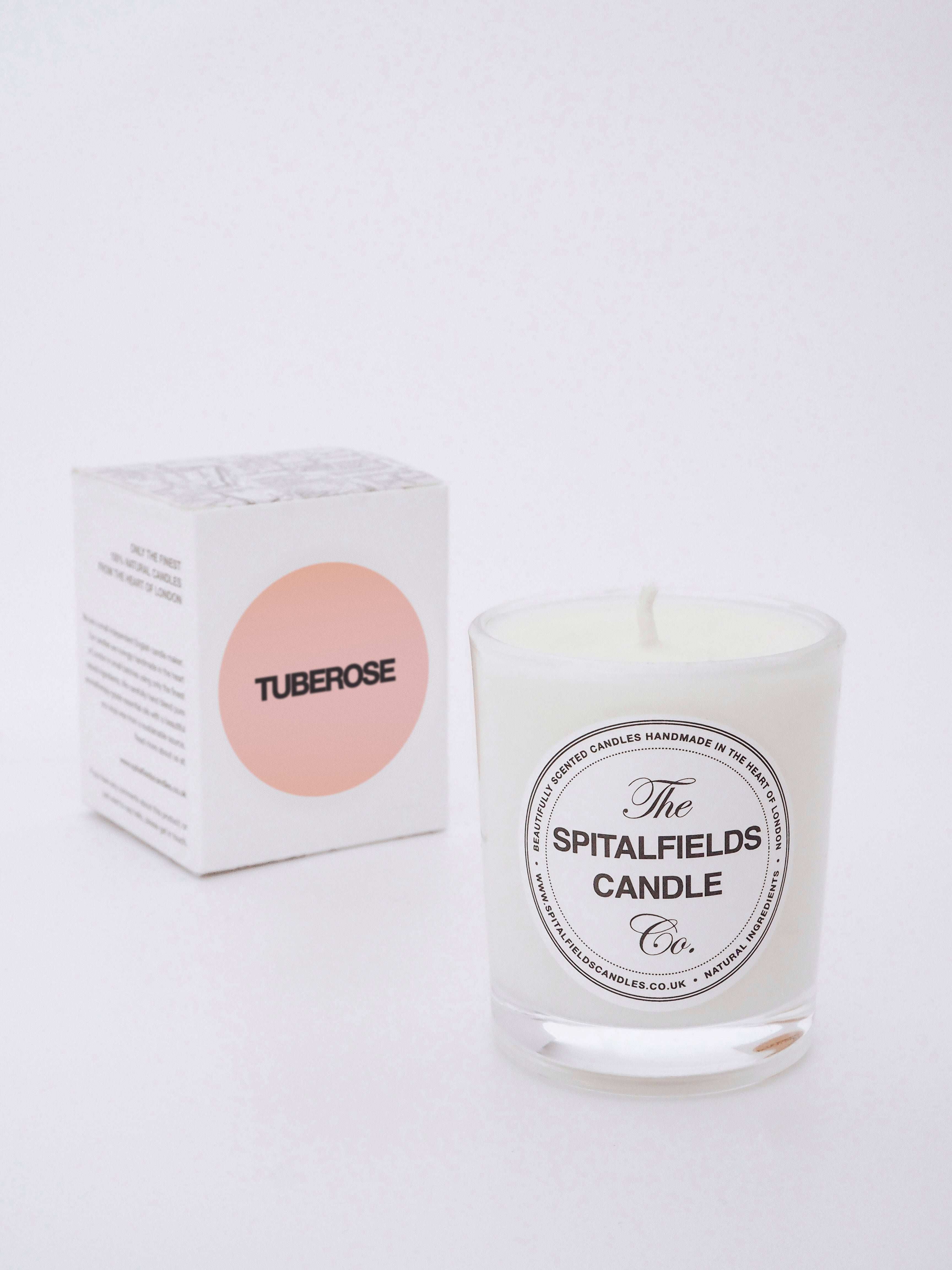 Tuberose Small Natural Candle