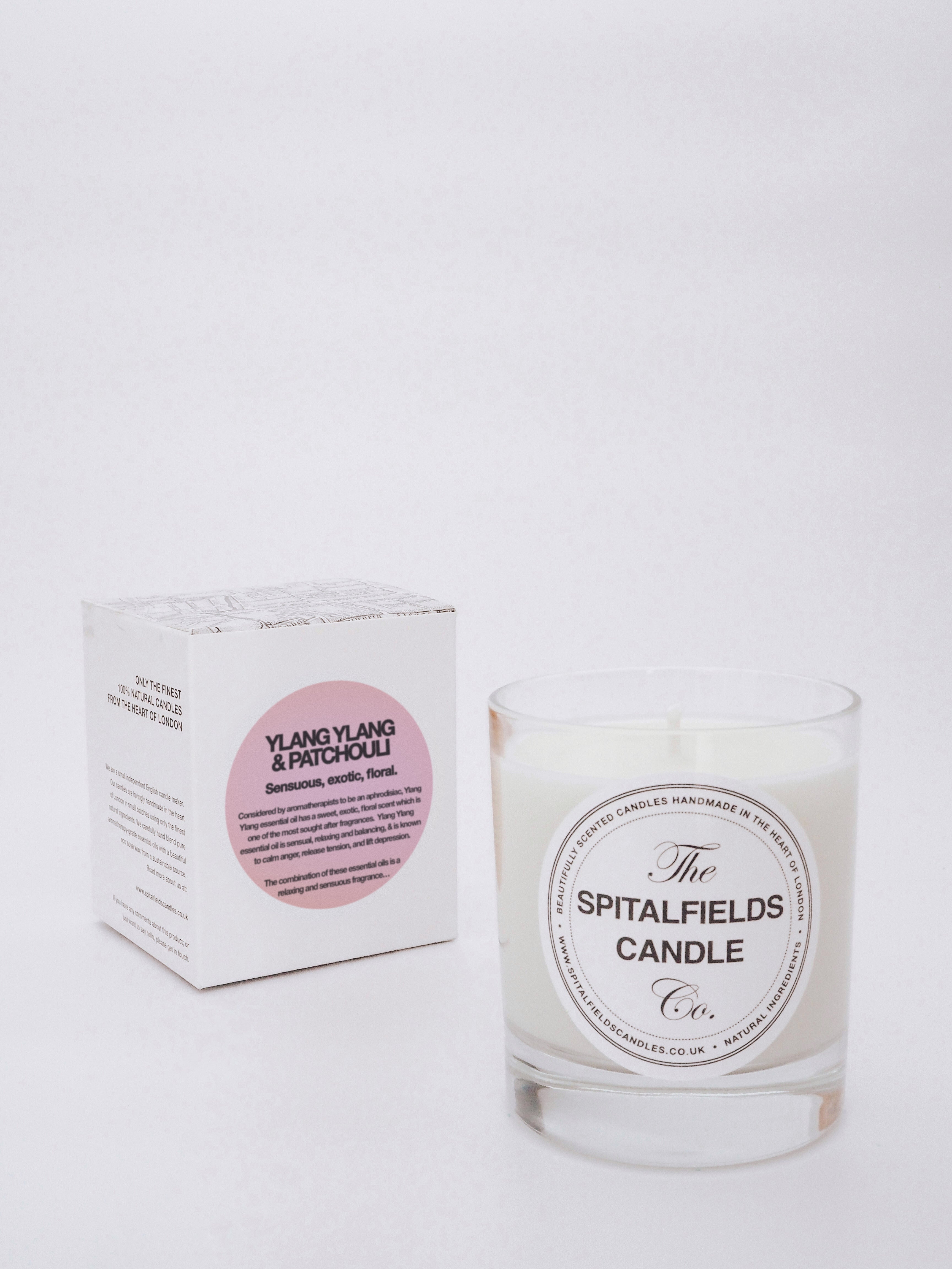 Ylang Ylang & Patchouli Natural Candle