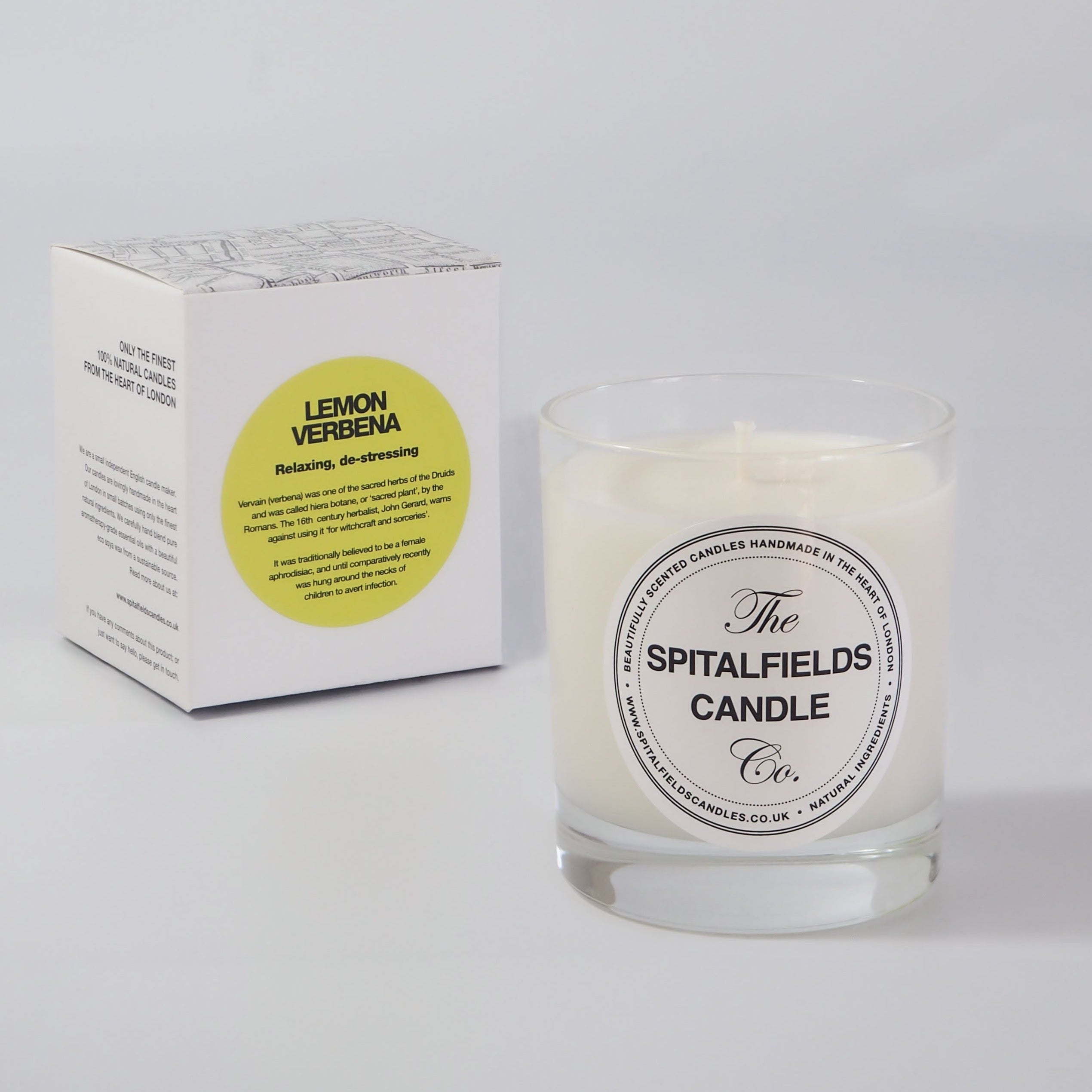 Lemon Verbena Candle Spitalfields Candle Company